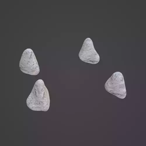 Rock Stone Low-poly 3D model
