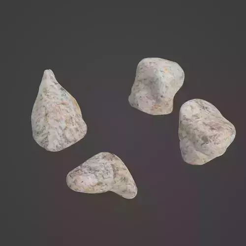 Rock Stone Low-poly 3D model