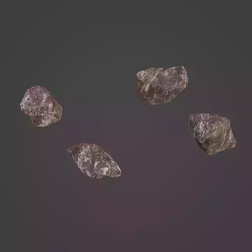 Rock Stone Low-poly 3D model
