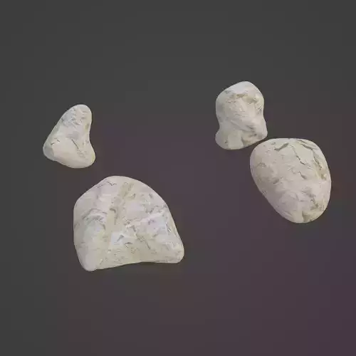 Rock Stone Low-poly 3D model
