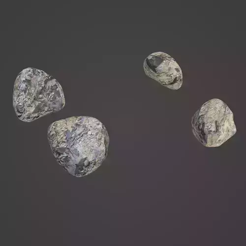 Rock Stone Low-poly 3D model