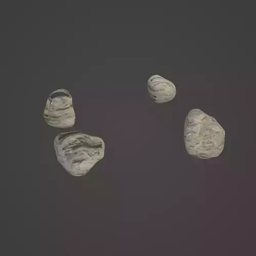 Rock Stone Low-poly 3D model