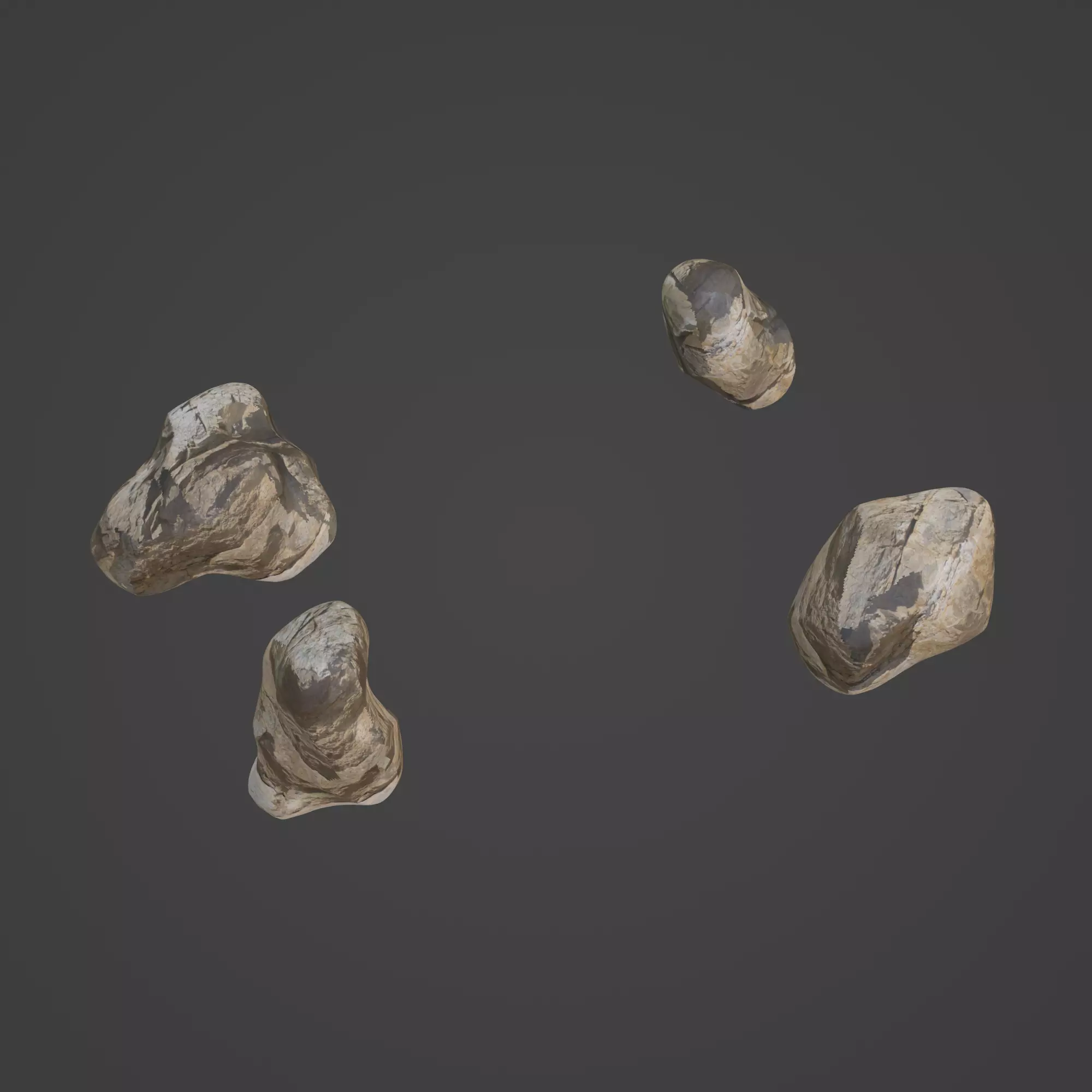 Rock Stone 3D model_0