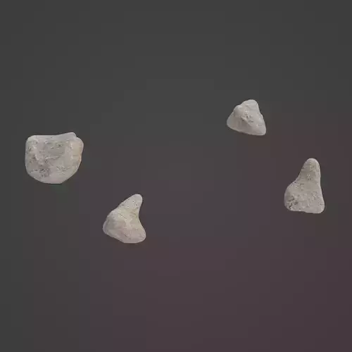 Rock Stone Low-poly 3D model