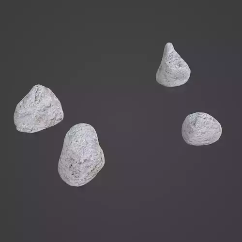 Rock Stone Low-poly 3D model