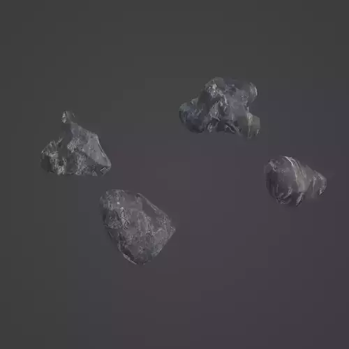 Rock Stone Low-poly 3D model