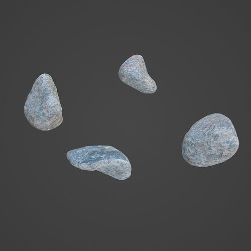 Rock Stone Low-poly 3D model
