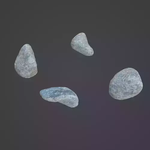 Rock Stone Low-poly 3D model