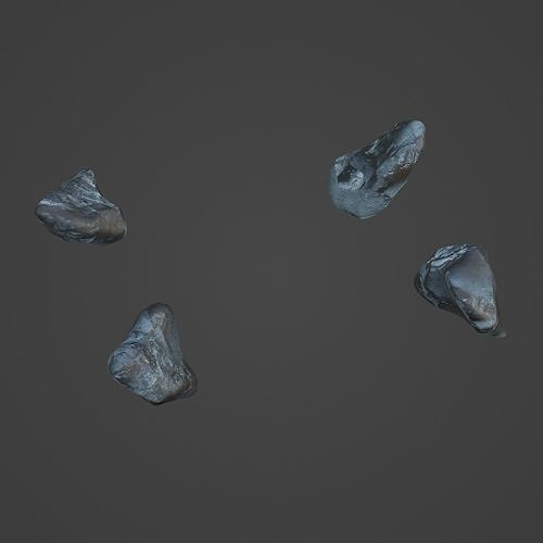 Rock Stone Low-poly 3D model