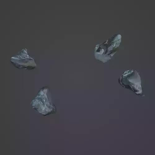 Rock Stone Low-poly 3D model