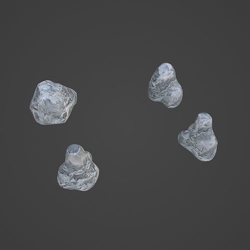 Rock Stone Low-poly 3D model