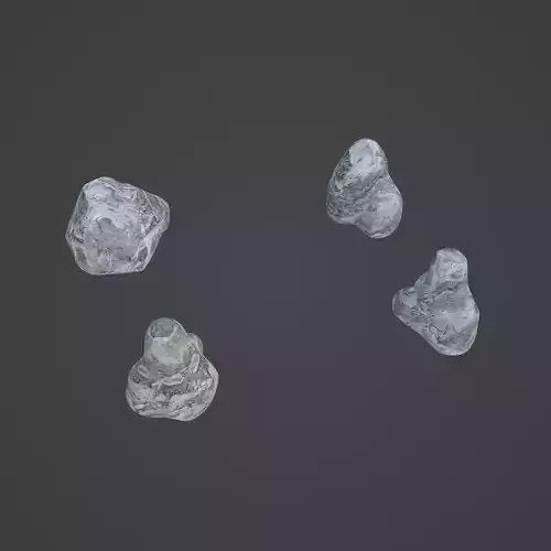 Rock Stone Low-poly 3D model