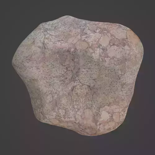 Rock Stone Low-poly 3D model