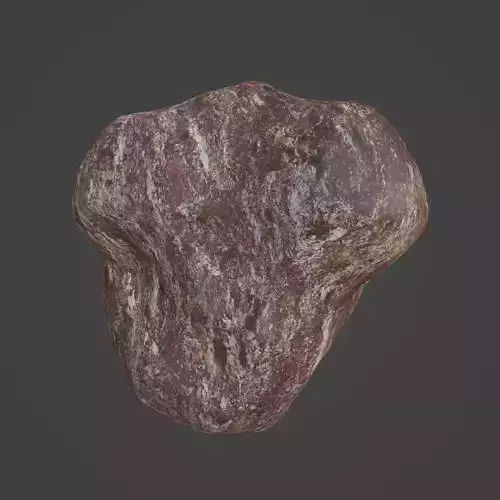 Rock Stone Low-poly 3D model