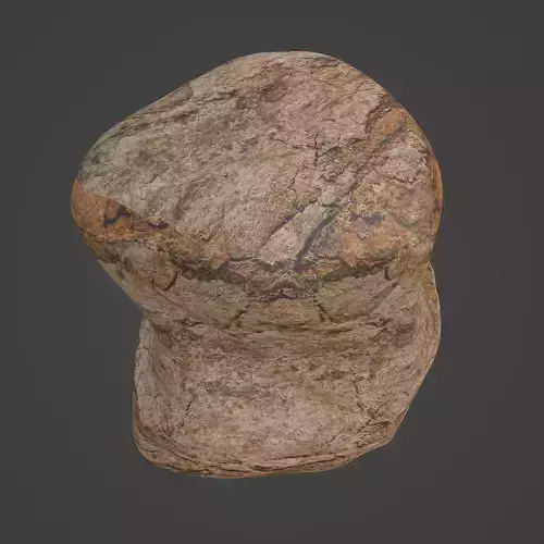 Rock Stone Low-poly 3D model