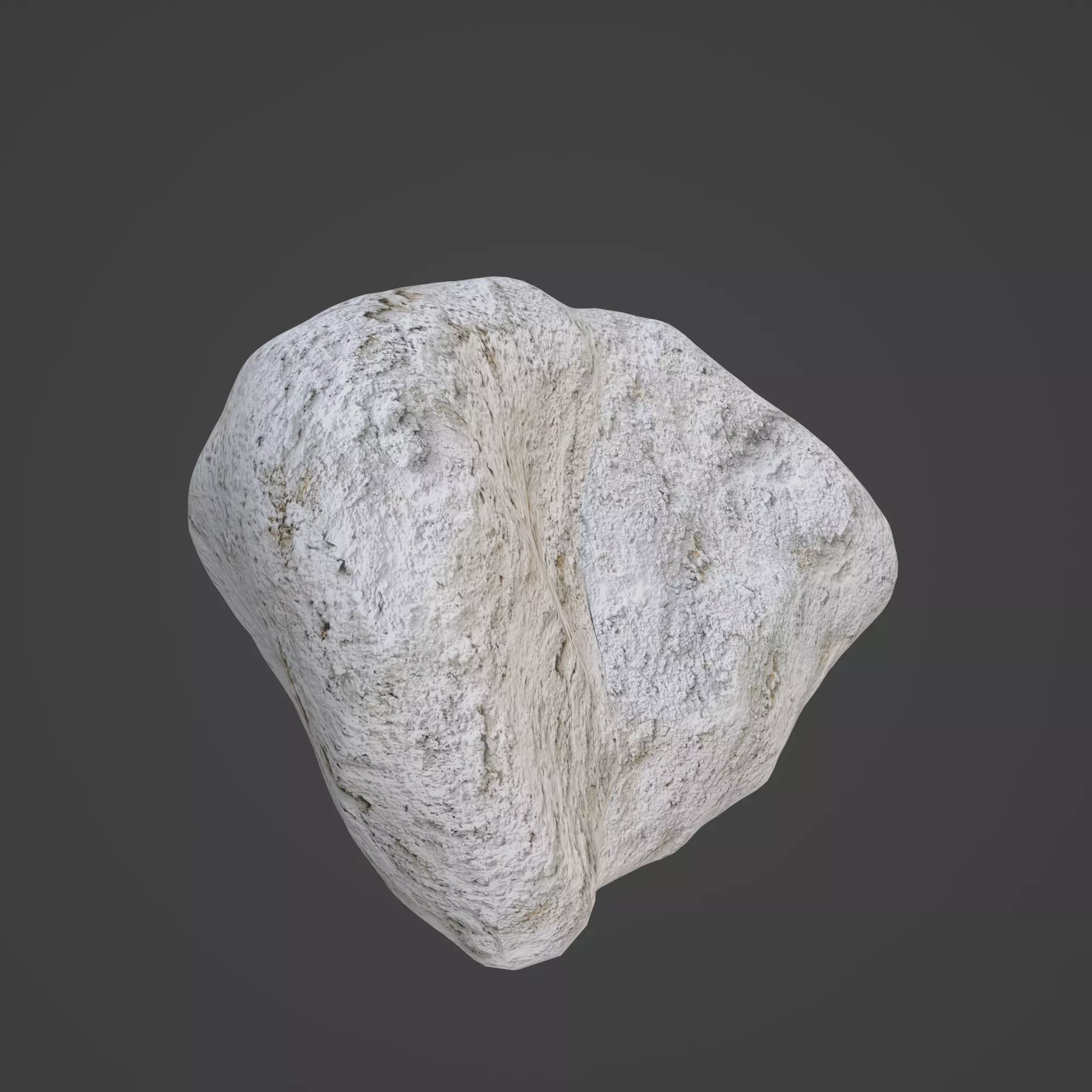 Rock Stone Low-poly 3D model_0
