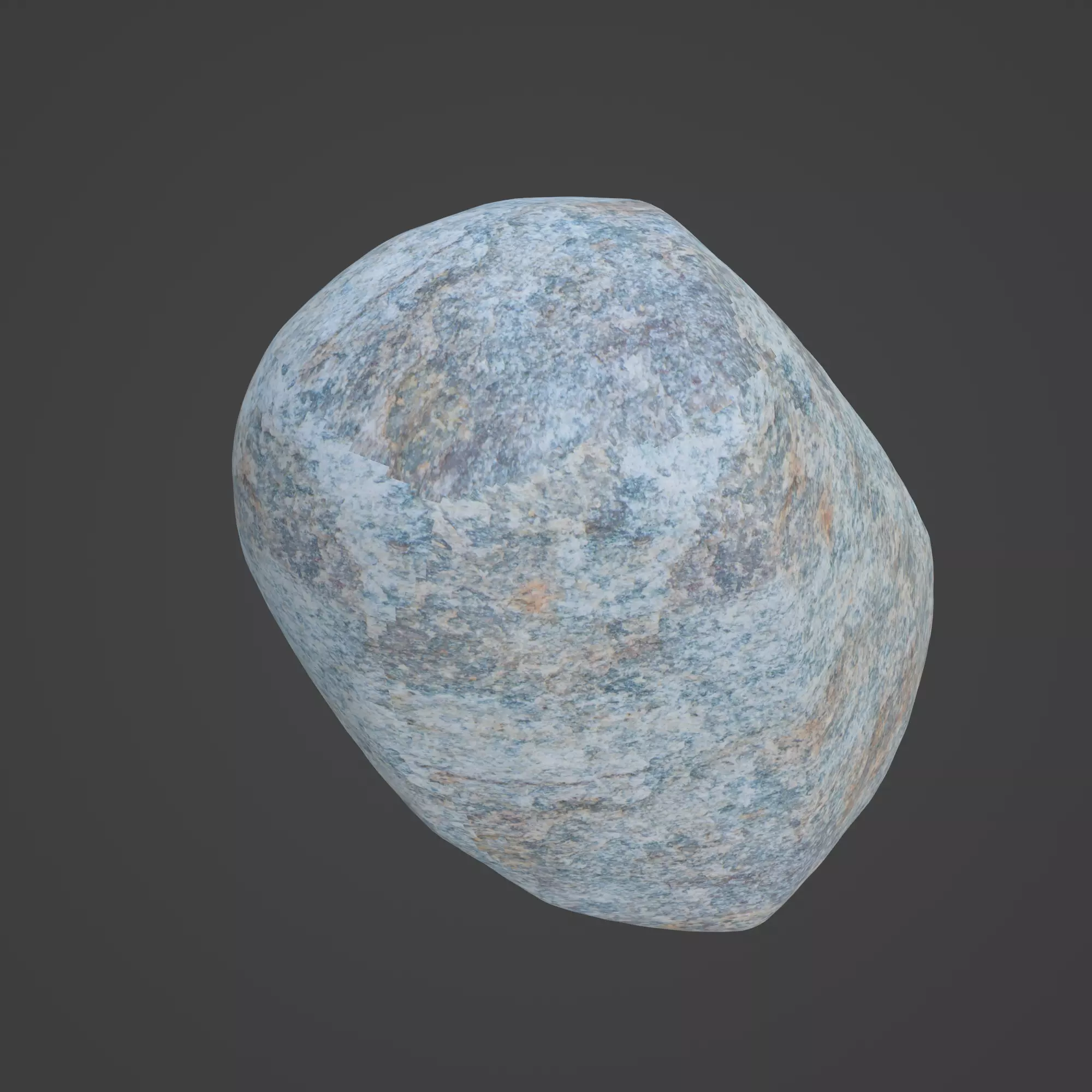 Rock Stone Low-poly 3D model_0