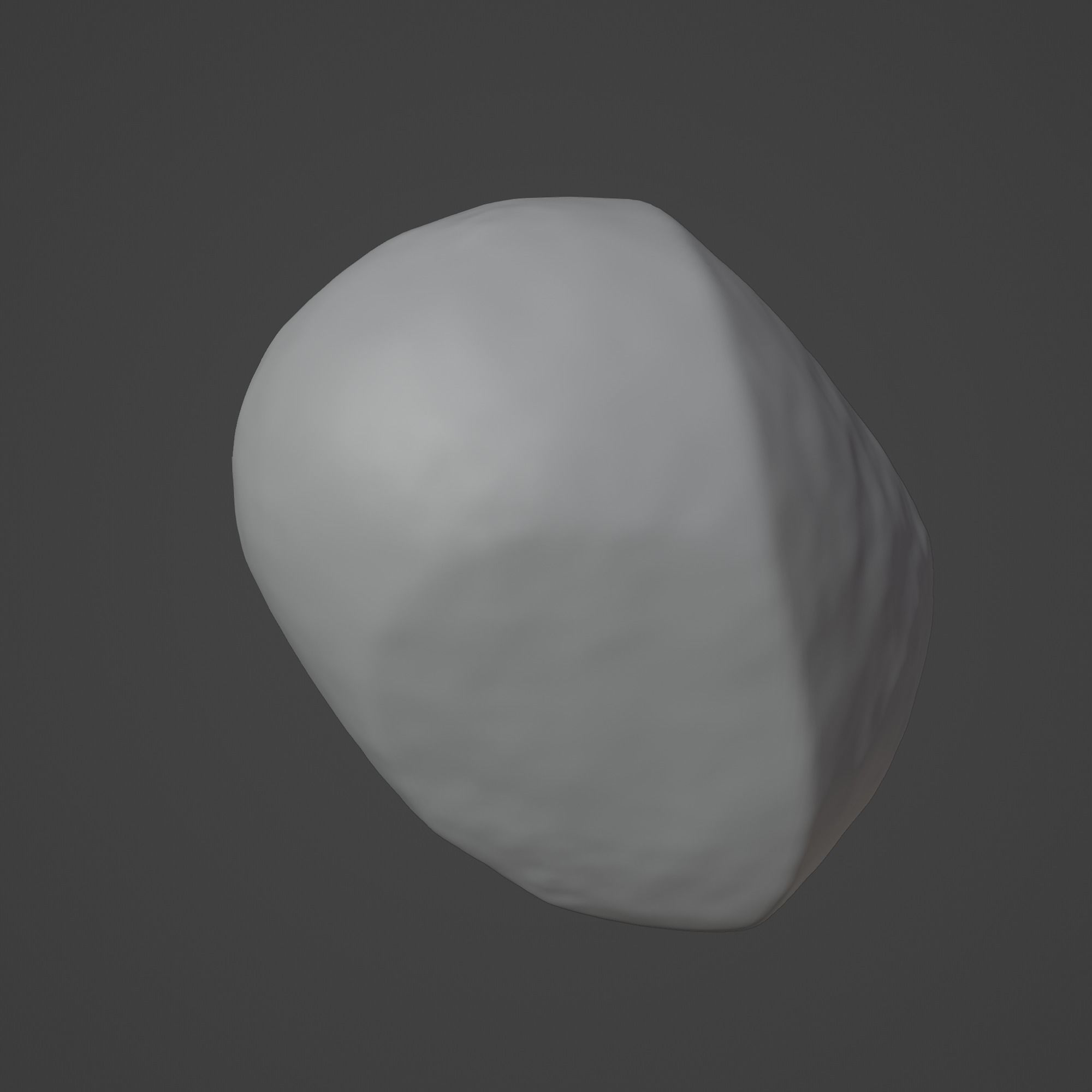 Rock Stone Low-poly 3D model_1