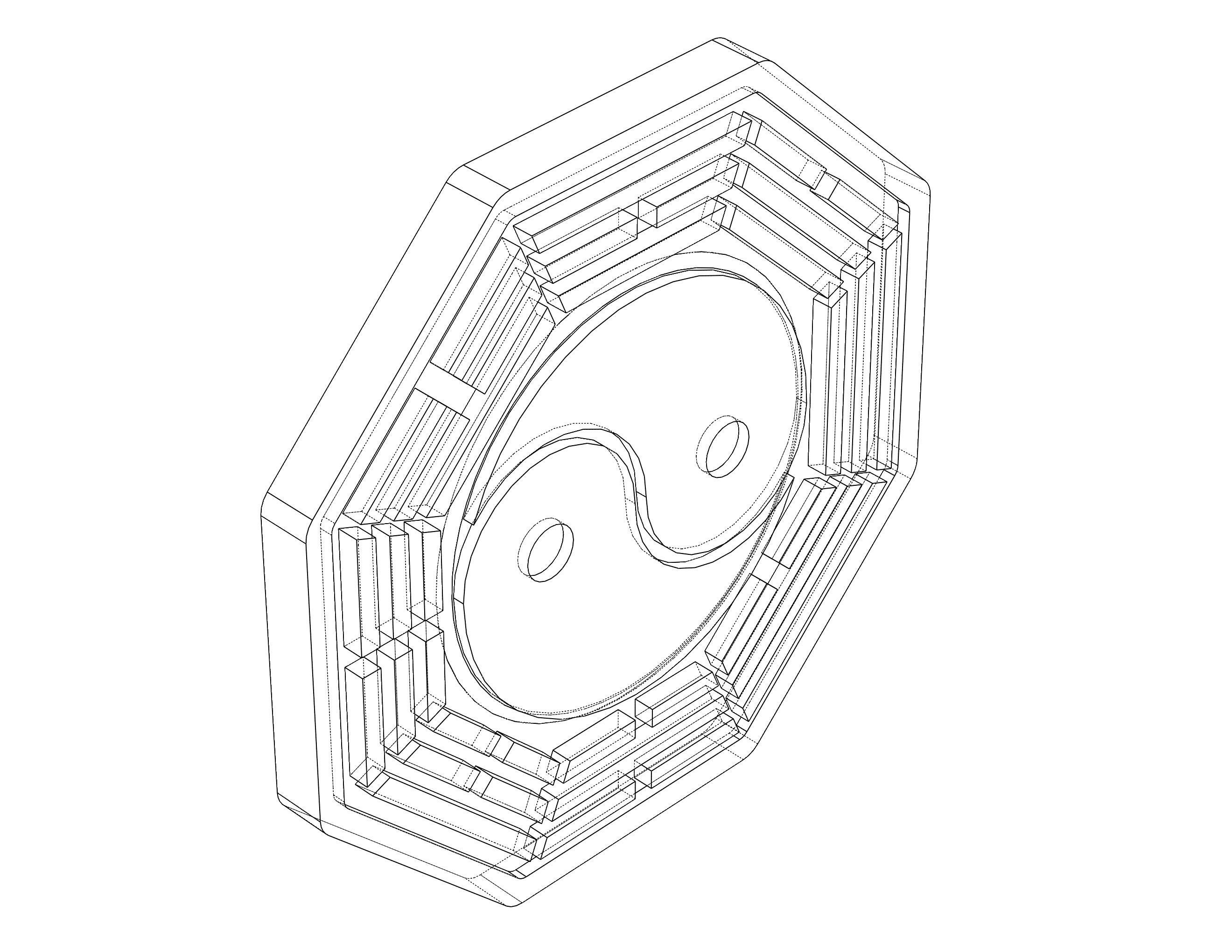 Chinese Taiji and Bagua 3D print model_7
