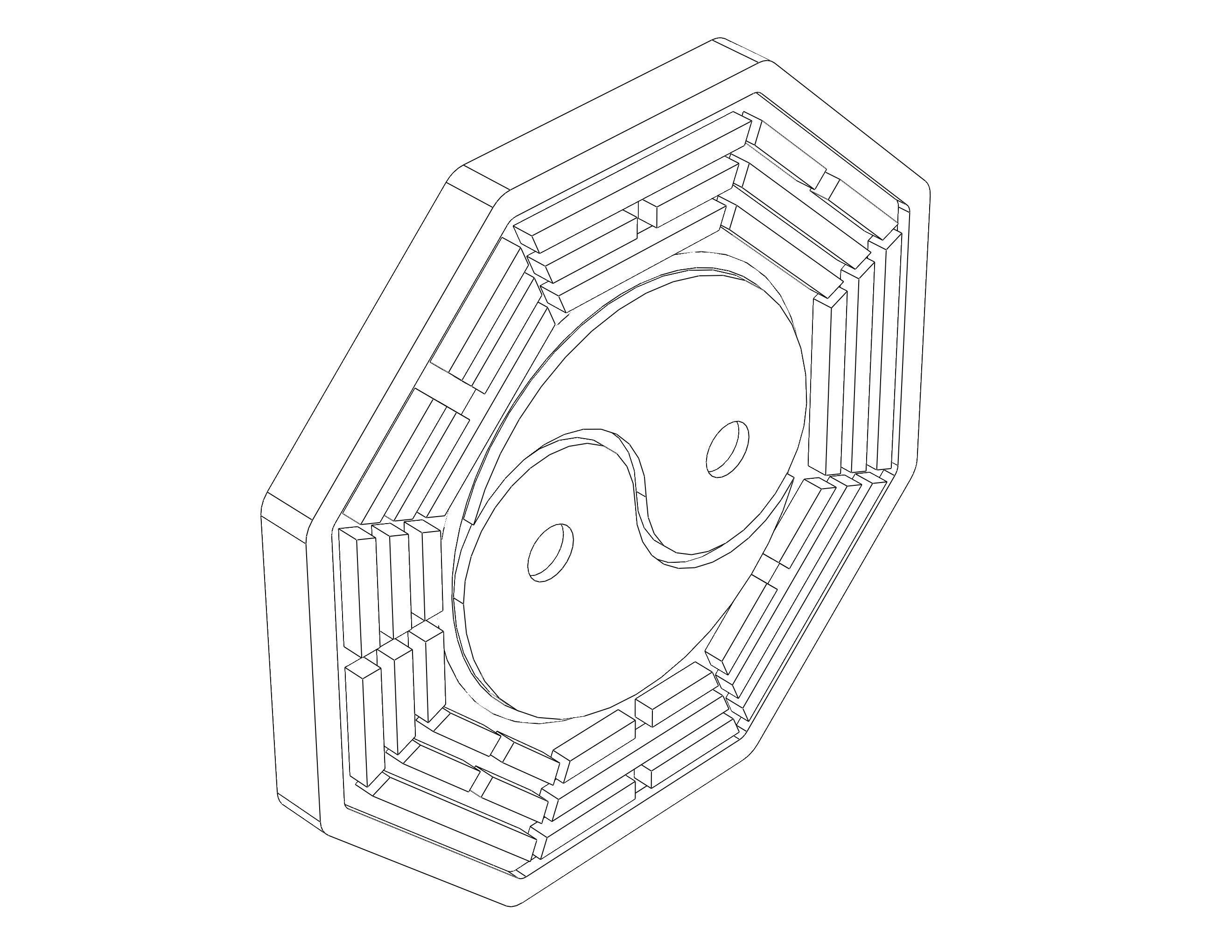 Chinese Taiji and Bagua 3D print model_6