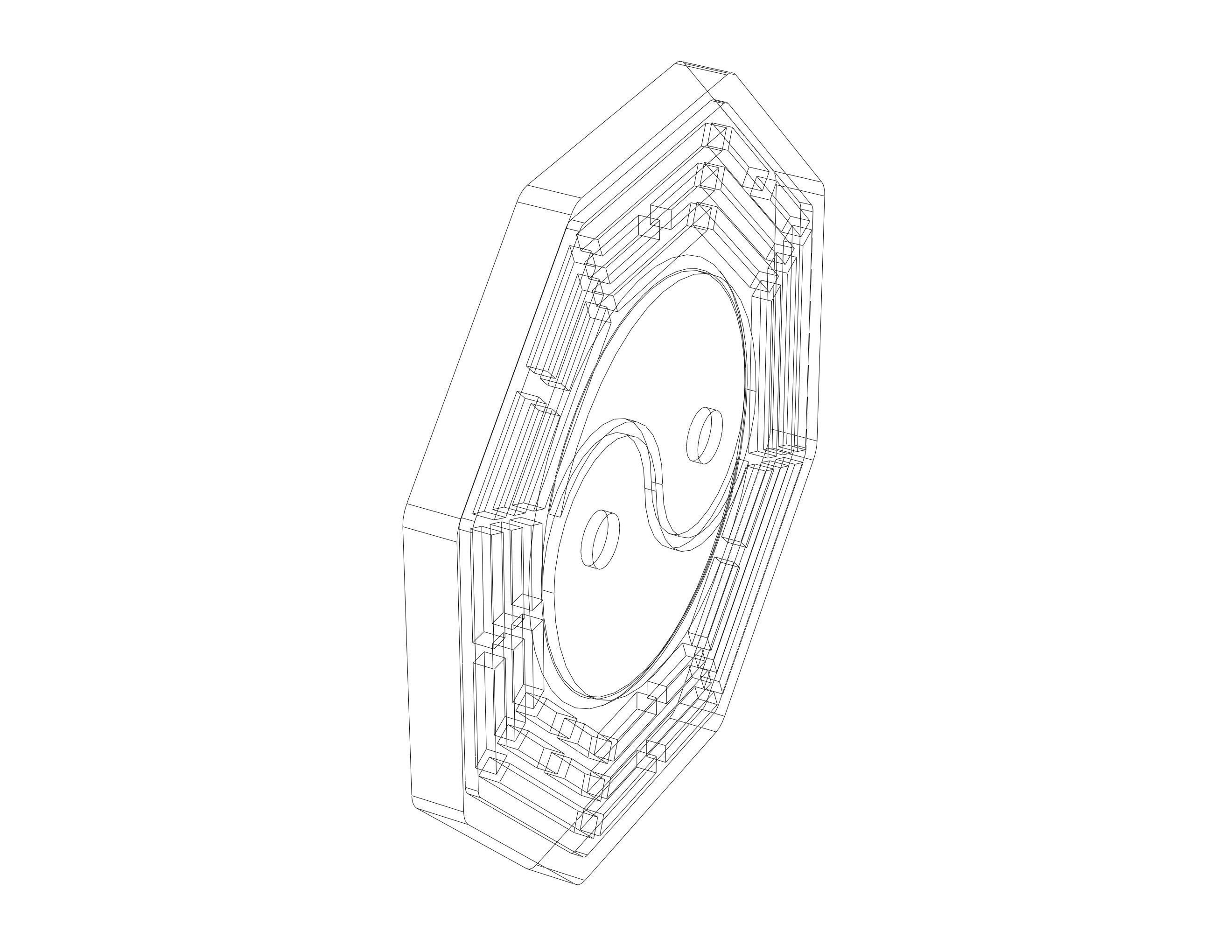 Chinese Taiji and Bagua 3D print model_12