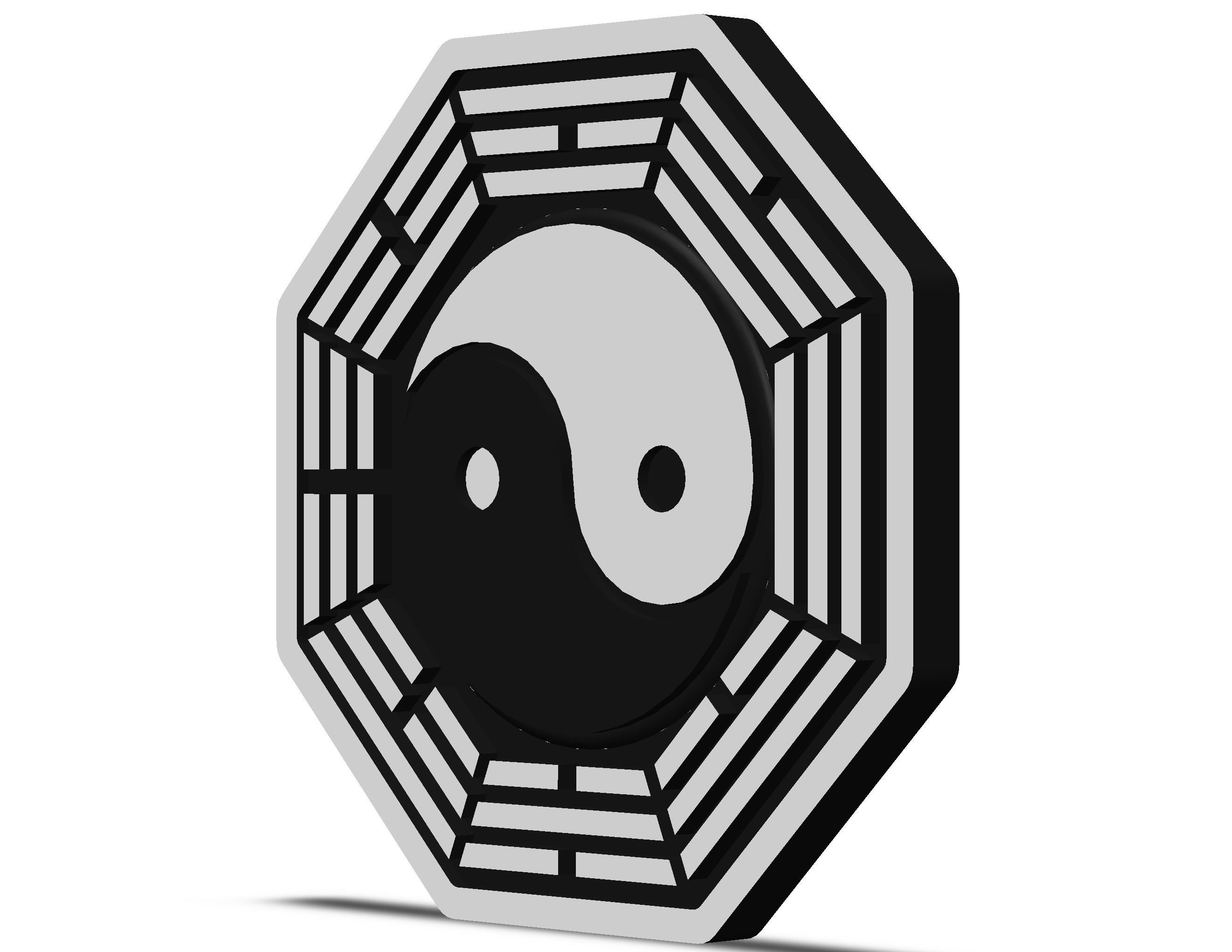 Chinese Taiji and Bagua 3D print model_29