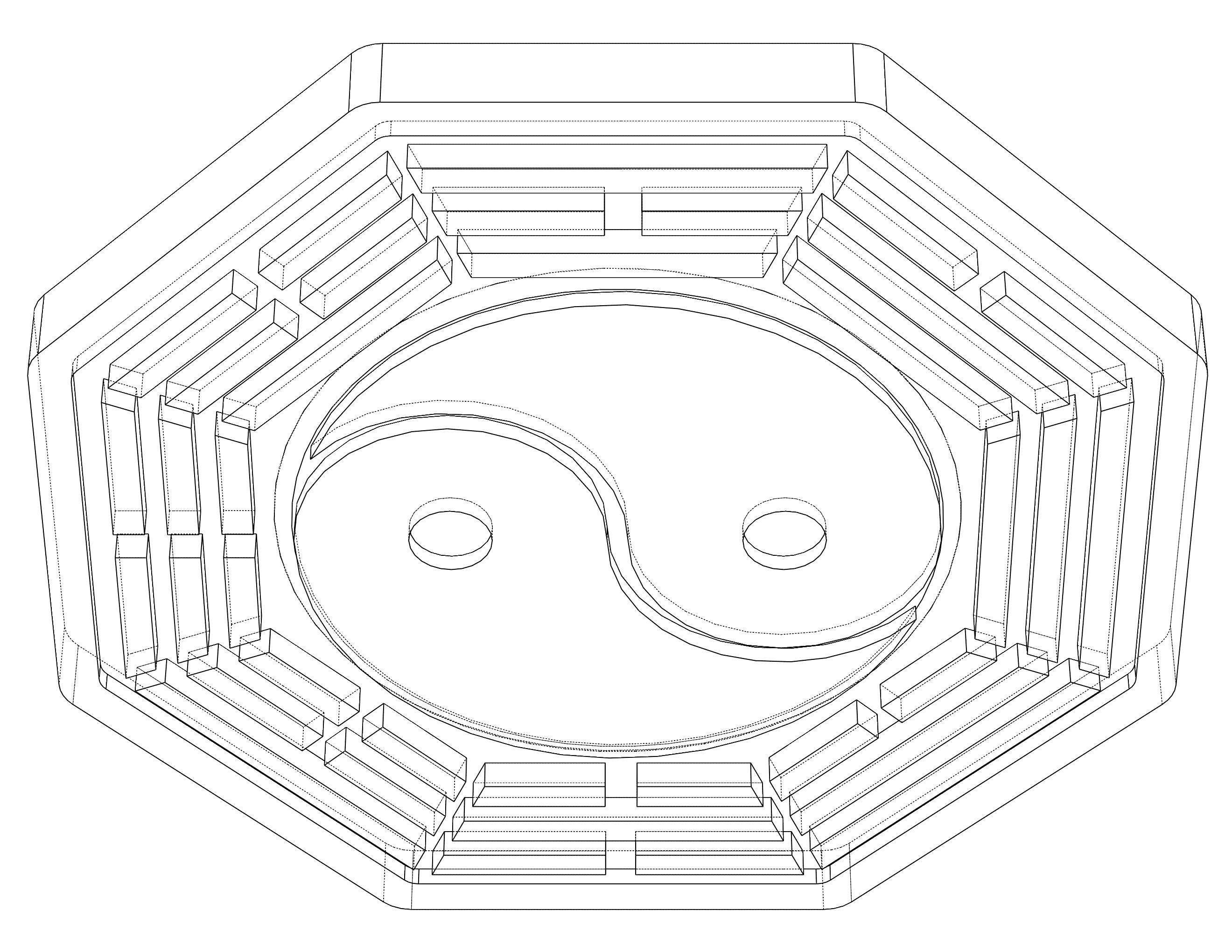 Chinese Taiji and Bagua 3D print model_19