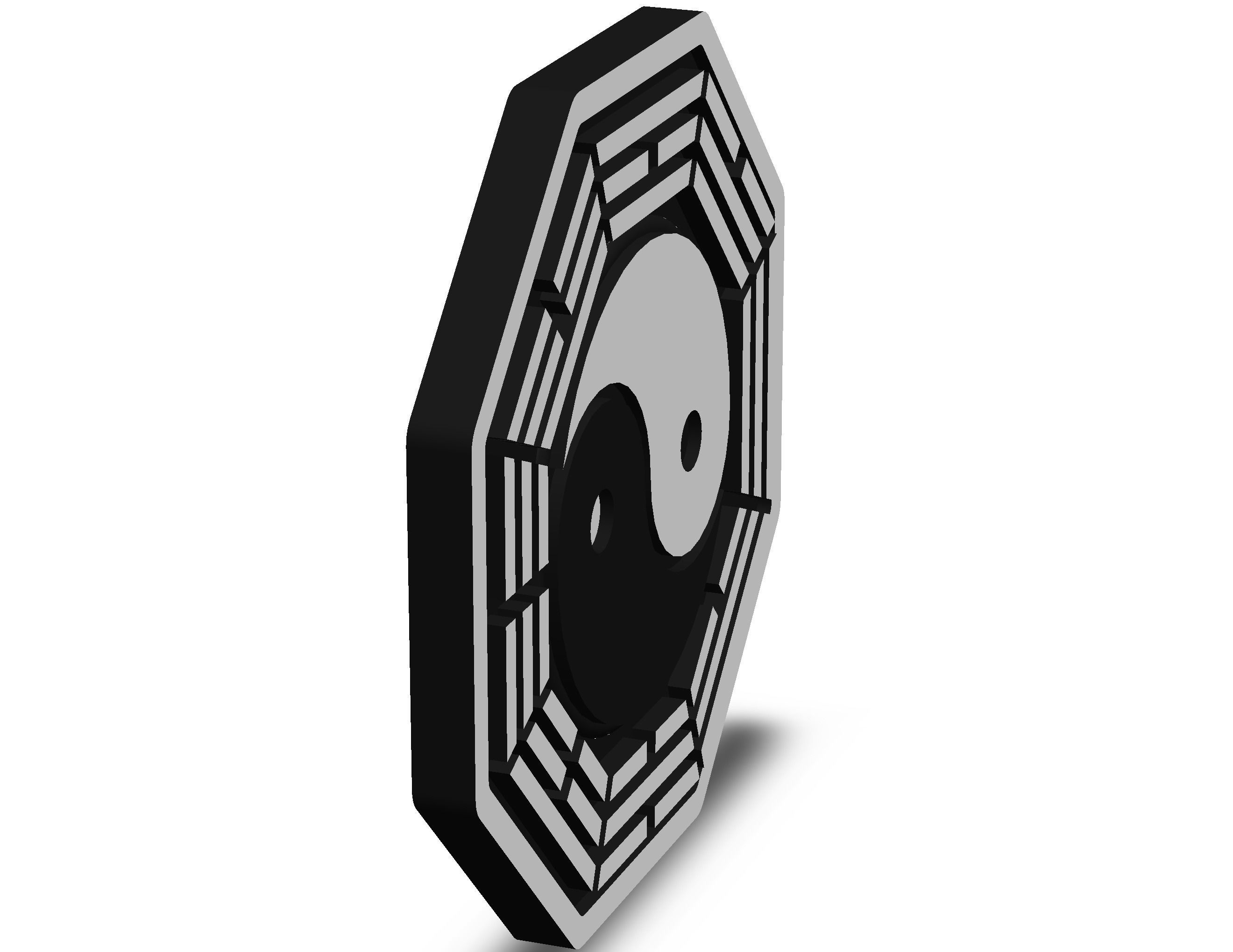 Chinese Taiji and Bagua 3D print model_5