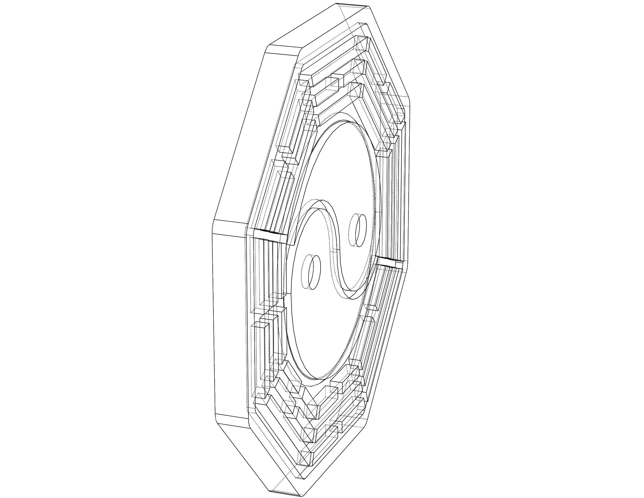 Chinese Taiji and Bagua 3D print model_3