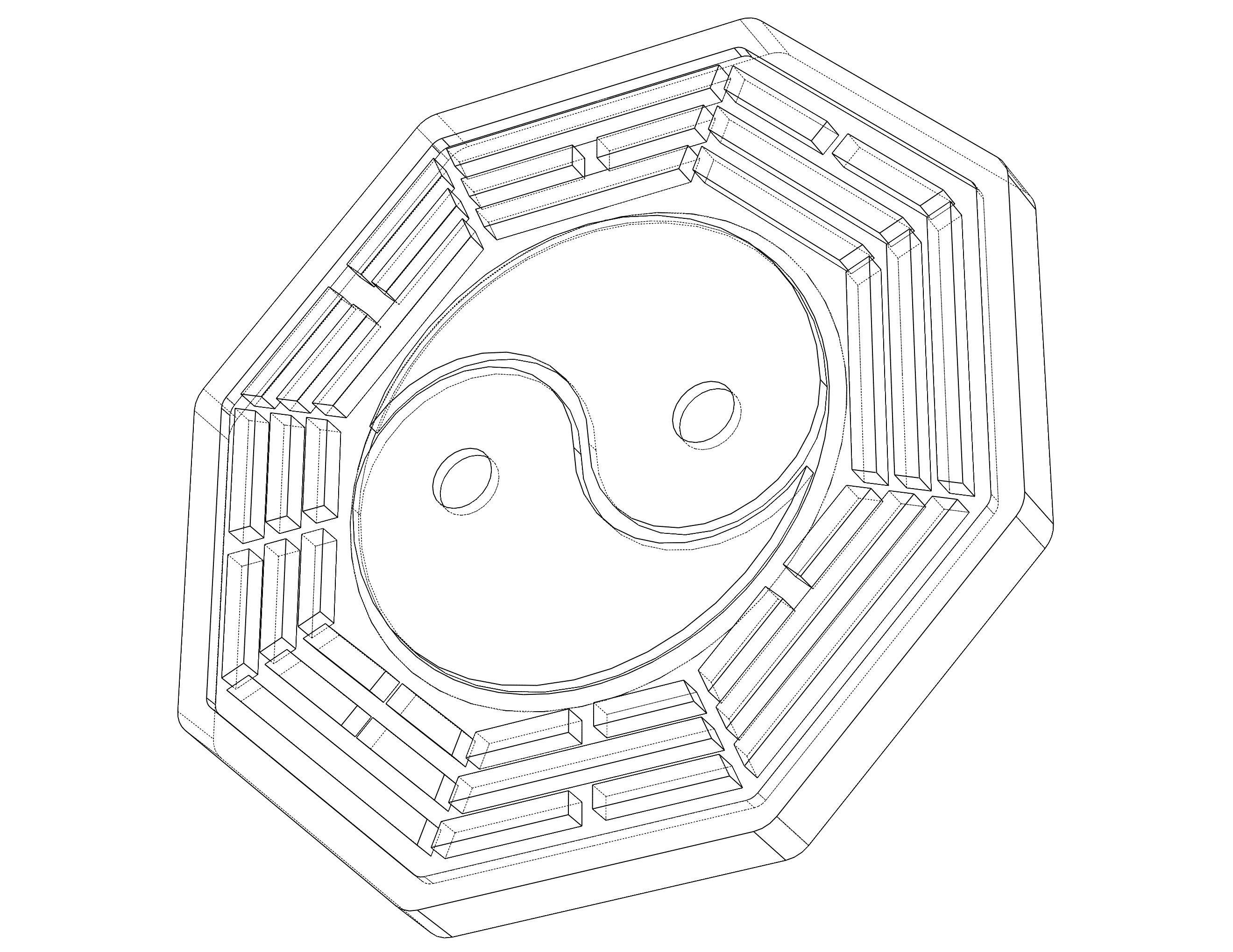 Chinese Taiji and Bagua 3D print model_35