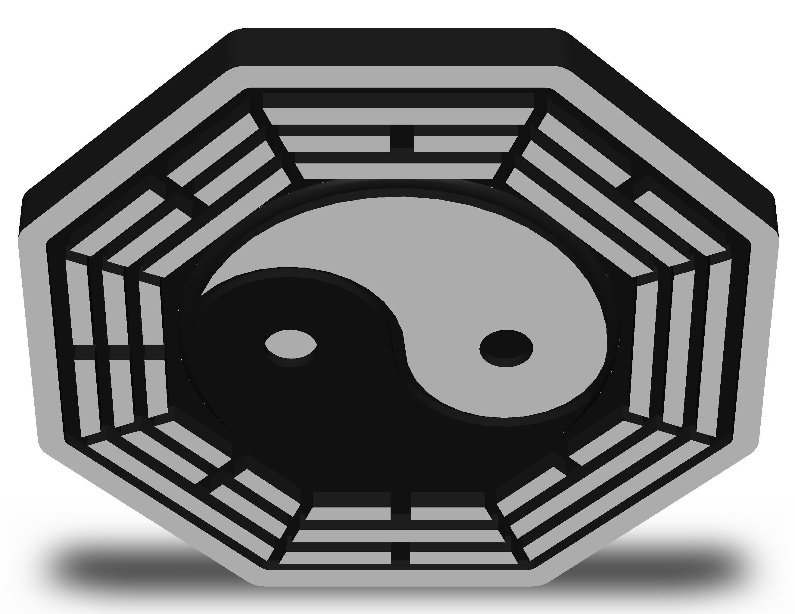 Chinese Taiji and Bagua 3D print model_21