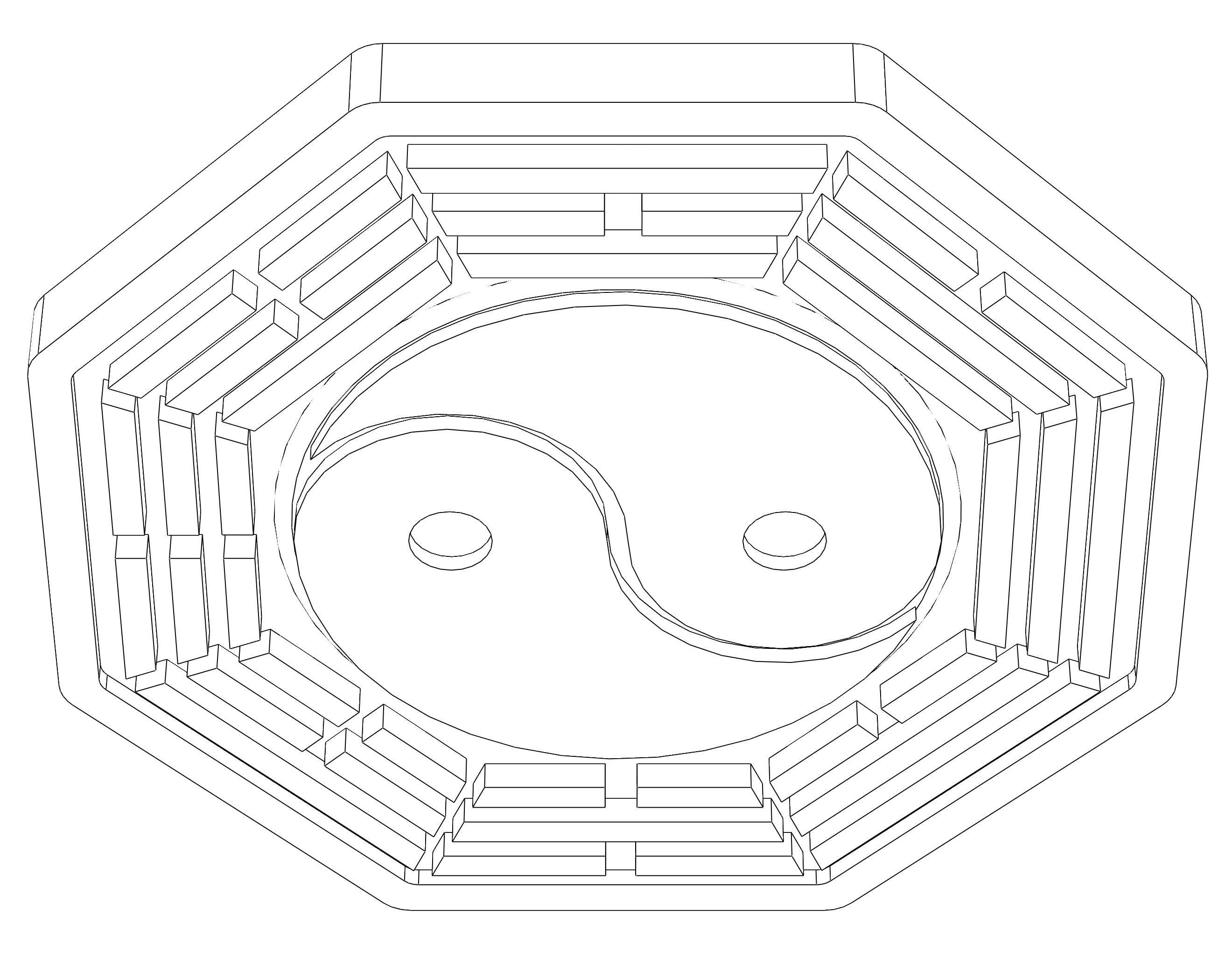 Chinese Taiji and Bagua 3D print model_18