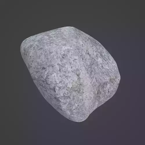 Rock Stone Low-poly 3D model