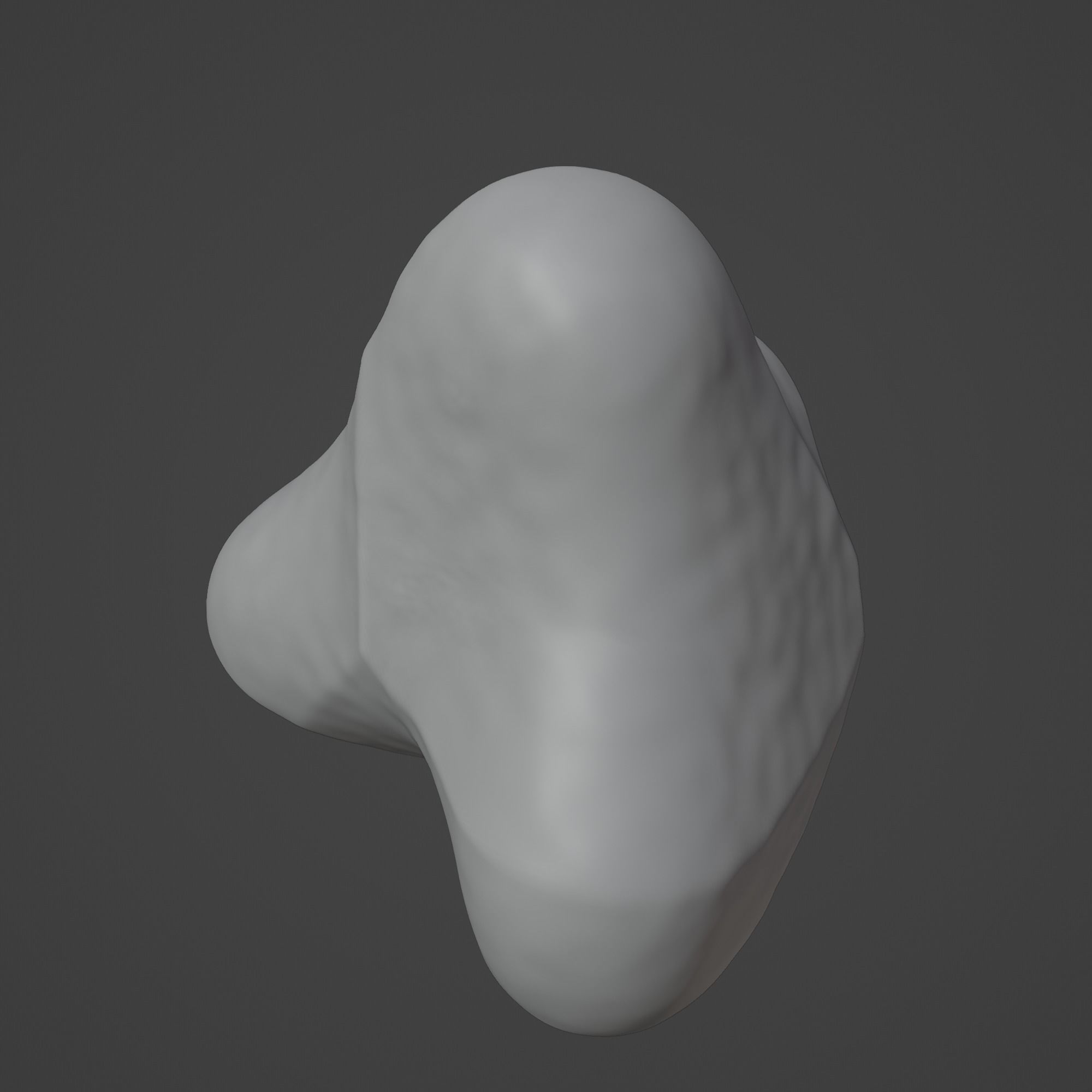 Rock Stone Low-poly 3D model_1