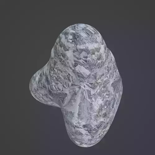 Rock Stone Low-poly 3D model
