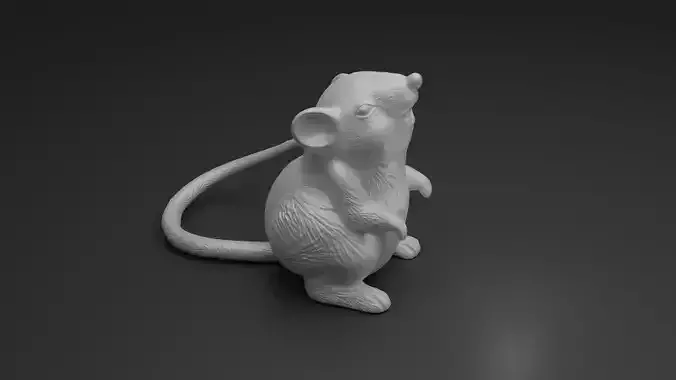 Mouse rat 3D print model 3D print model