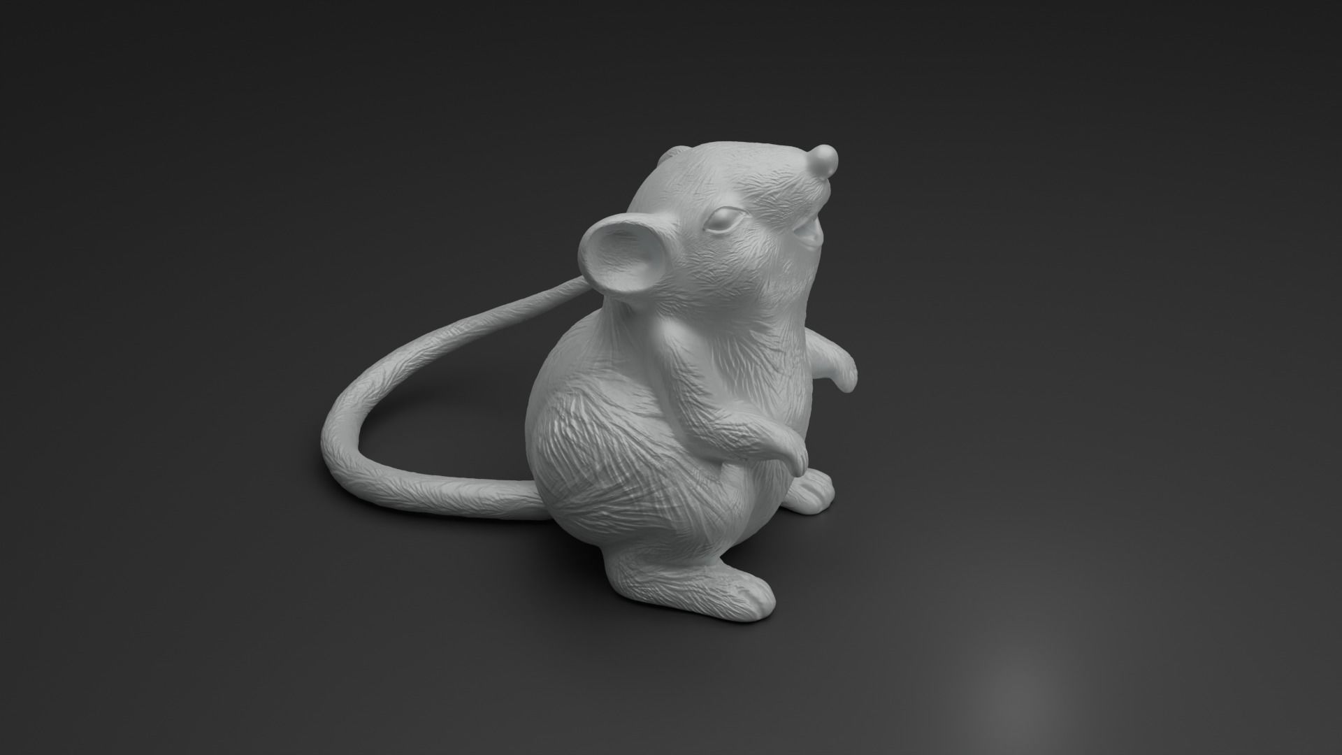 Mouse rat 3D print model 3D model 3D printable | CGTrader