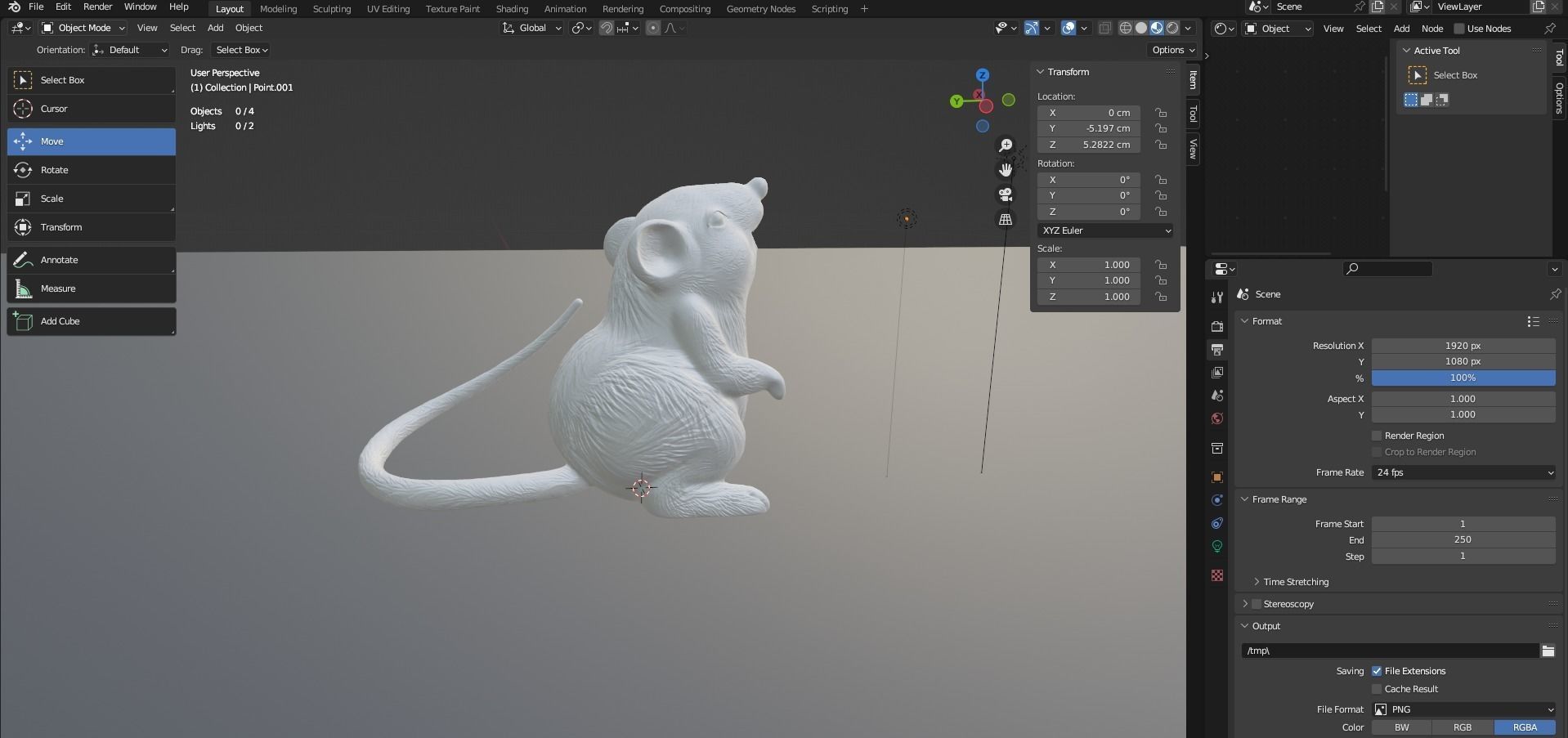 Mouse rat 3D print model 3D model 3D printable | CGTrader