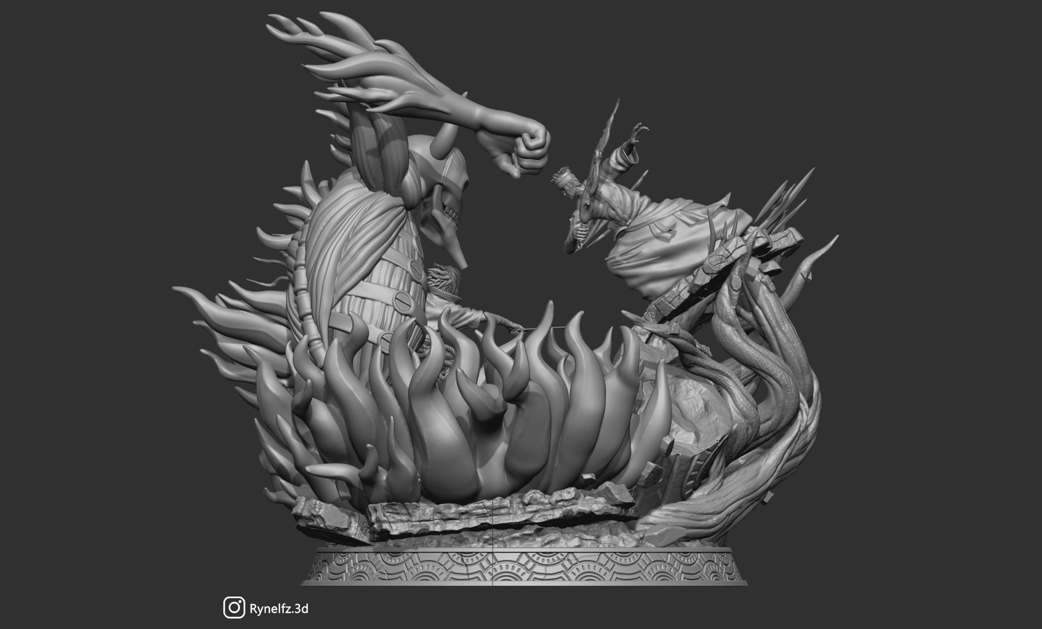 Sasuke vs Danzo Izanagi 3D print model 3D print model_7