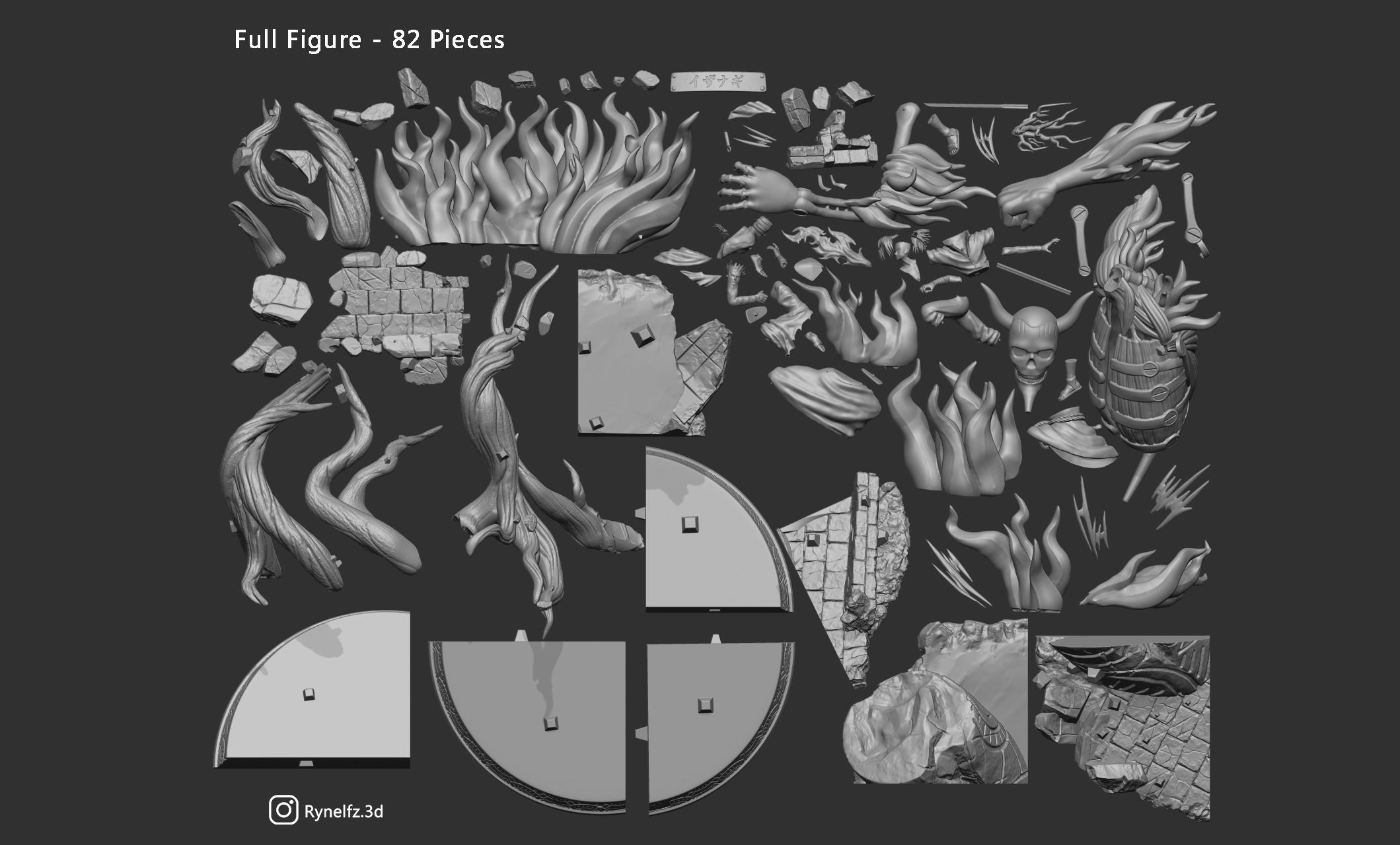 Sasuke vs Danzo Izanagi 3D print model 3D print model_6