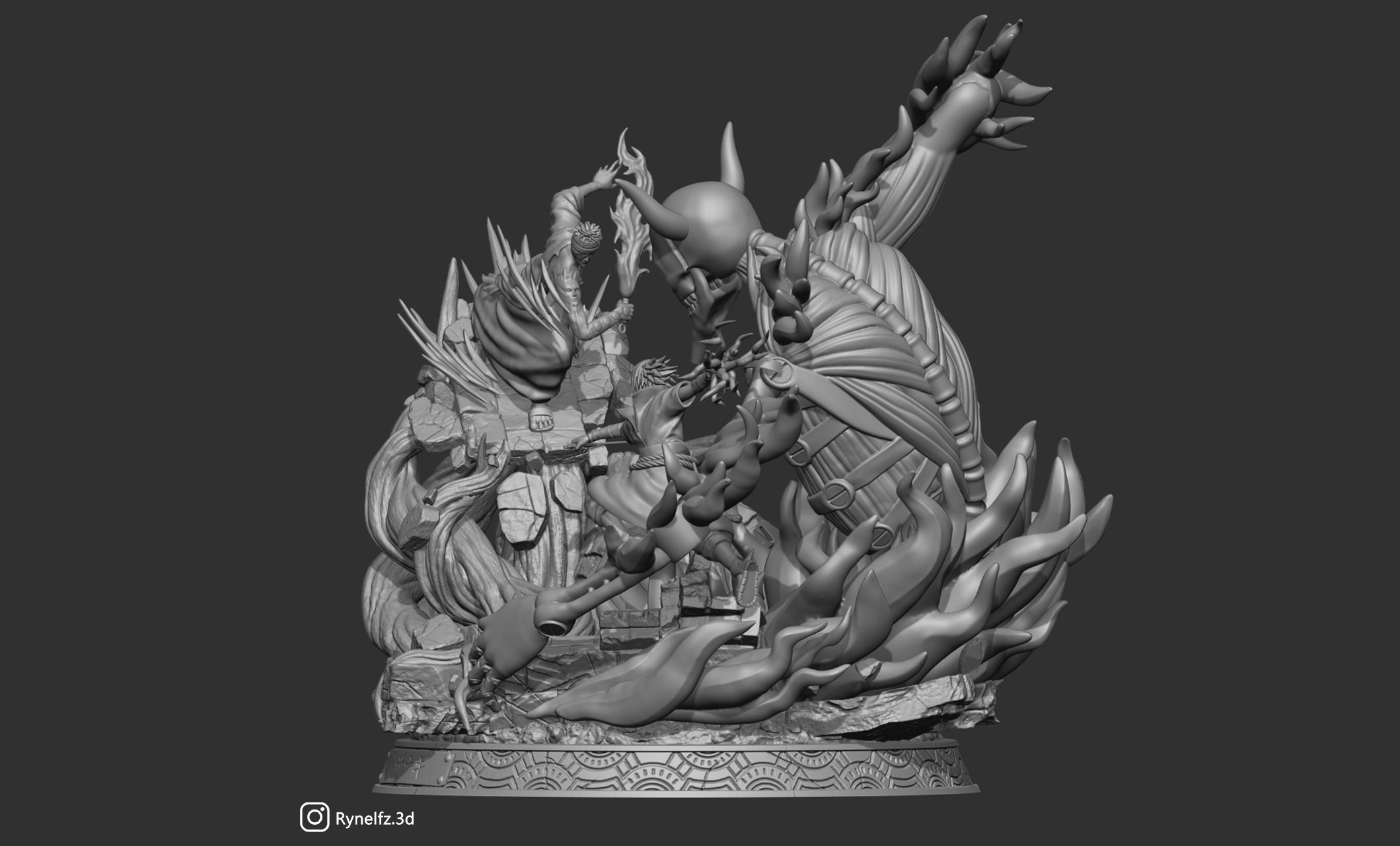 Sasuke vs Danzo Izanagi 3D print model 3D print model_10