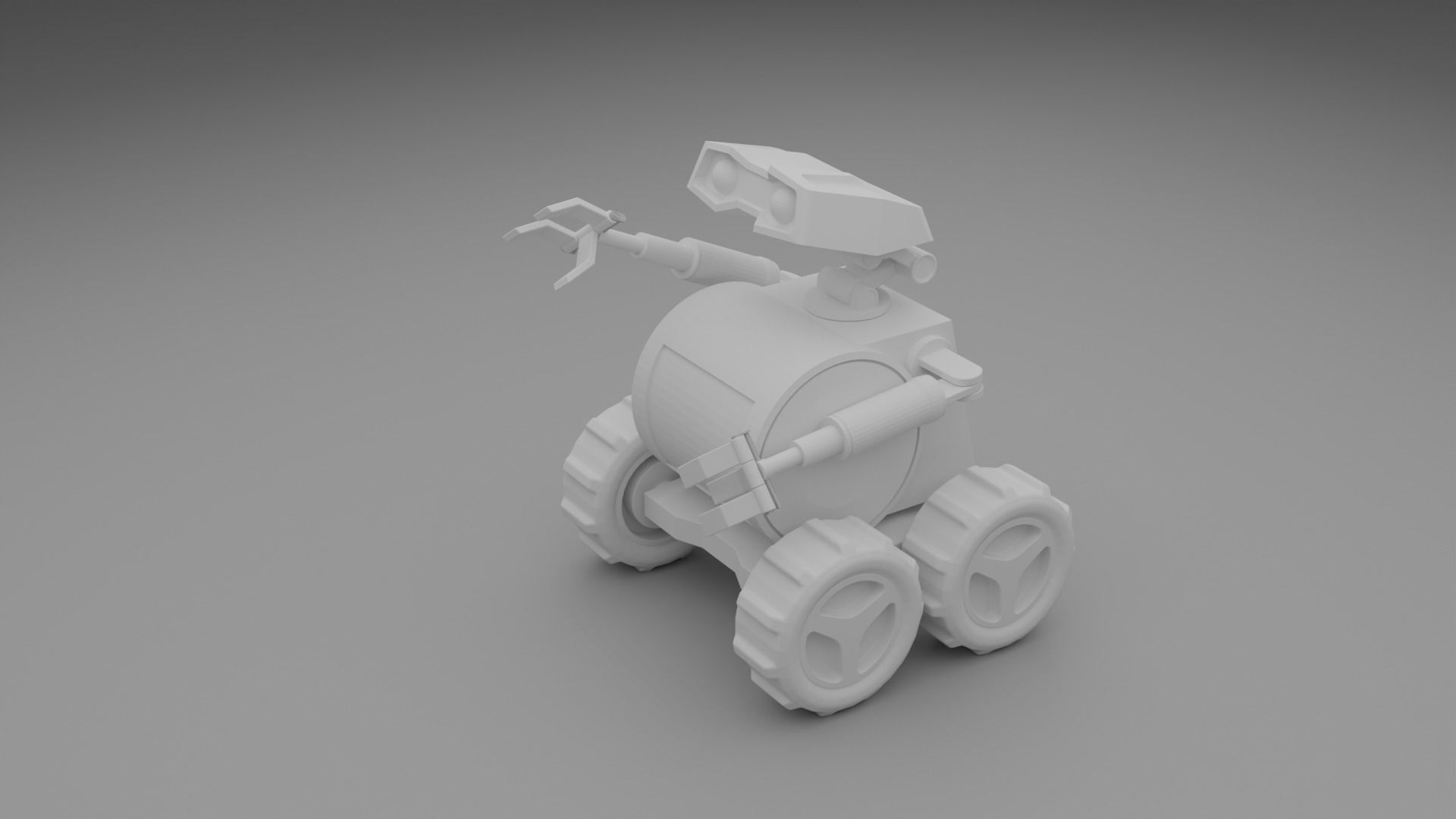 3D printable robot 3D print model_1