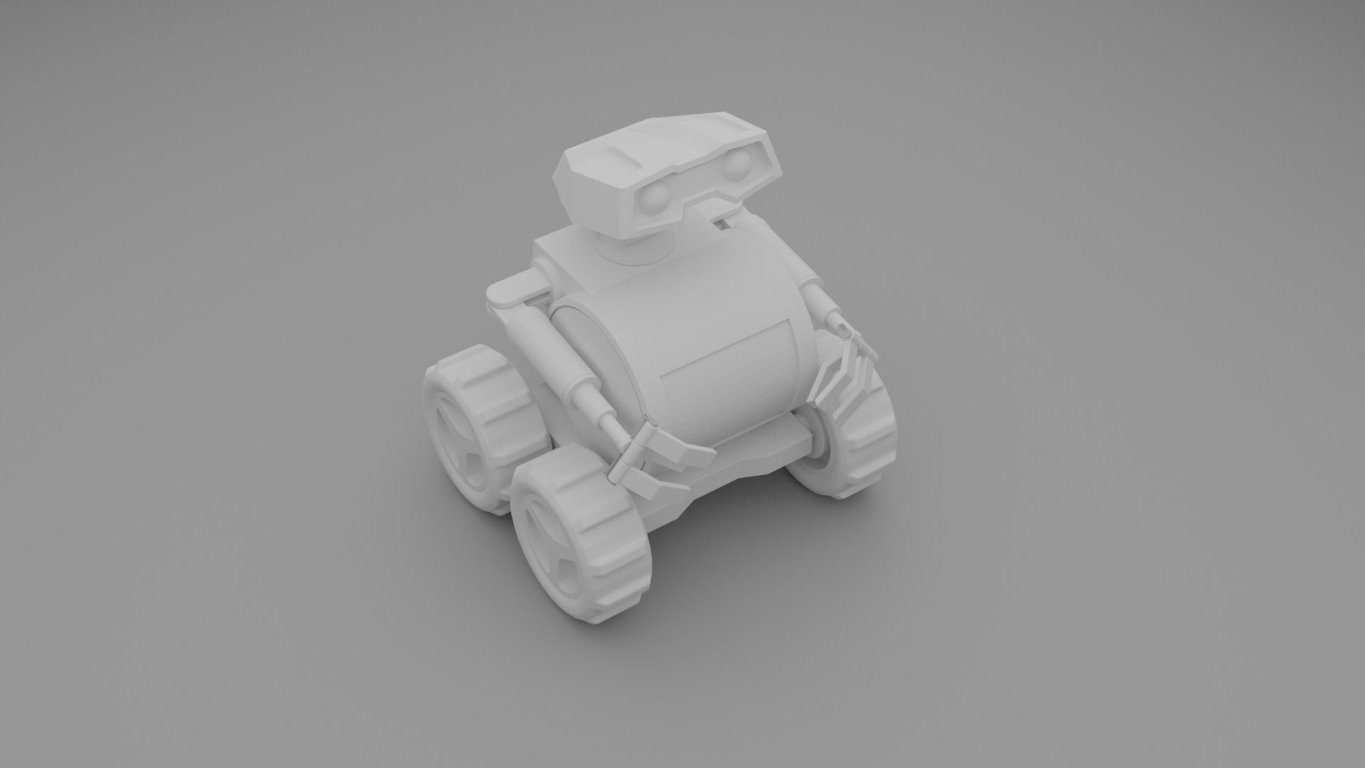 3D printable robot 3D print model_7