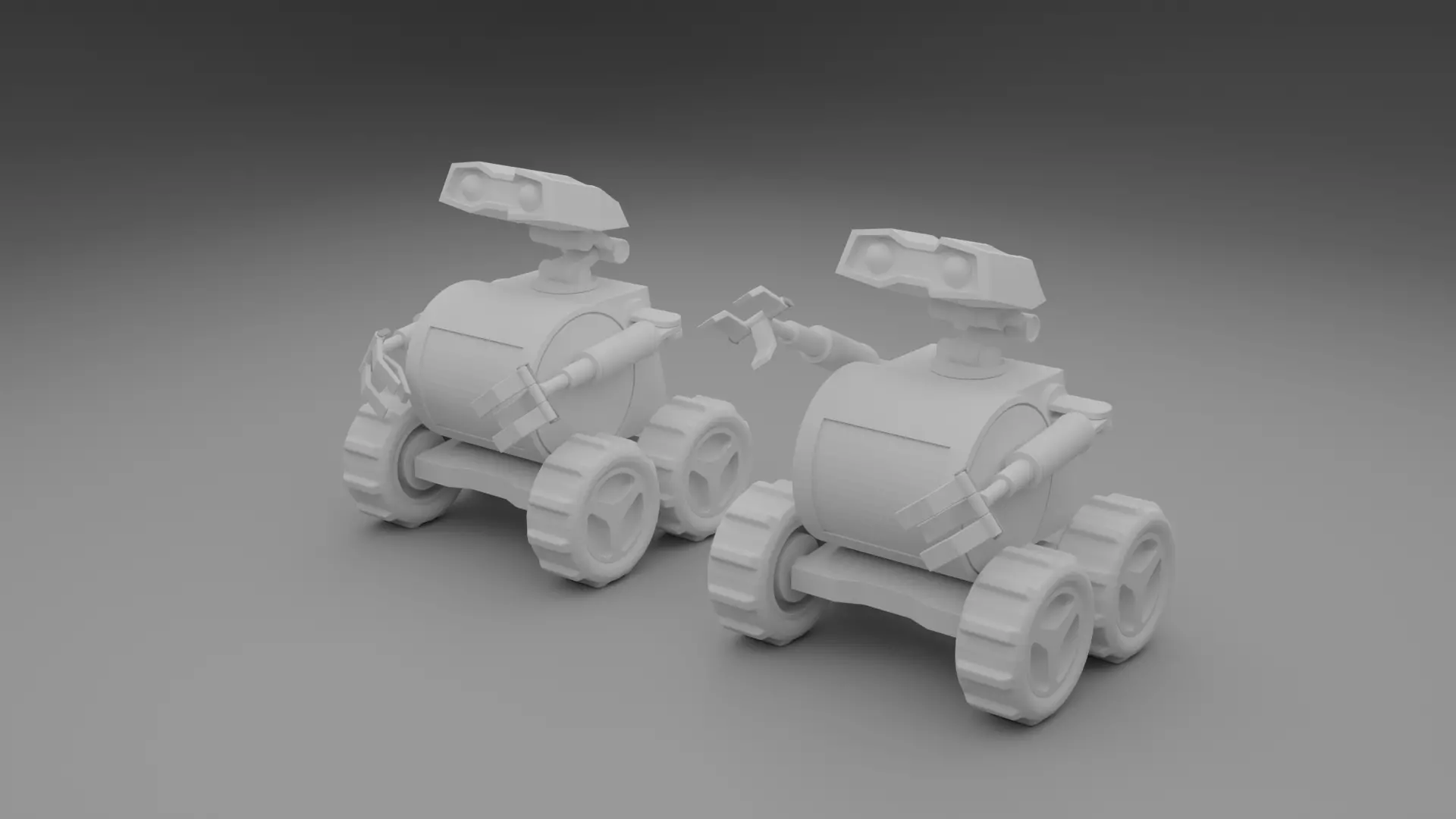 3D printable robot 3D print model_0