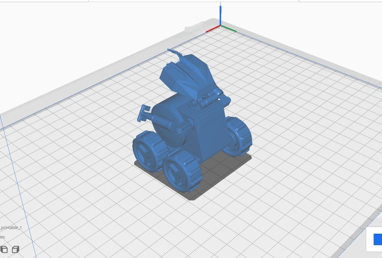 3D printable robot 3D print model_9