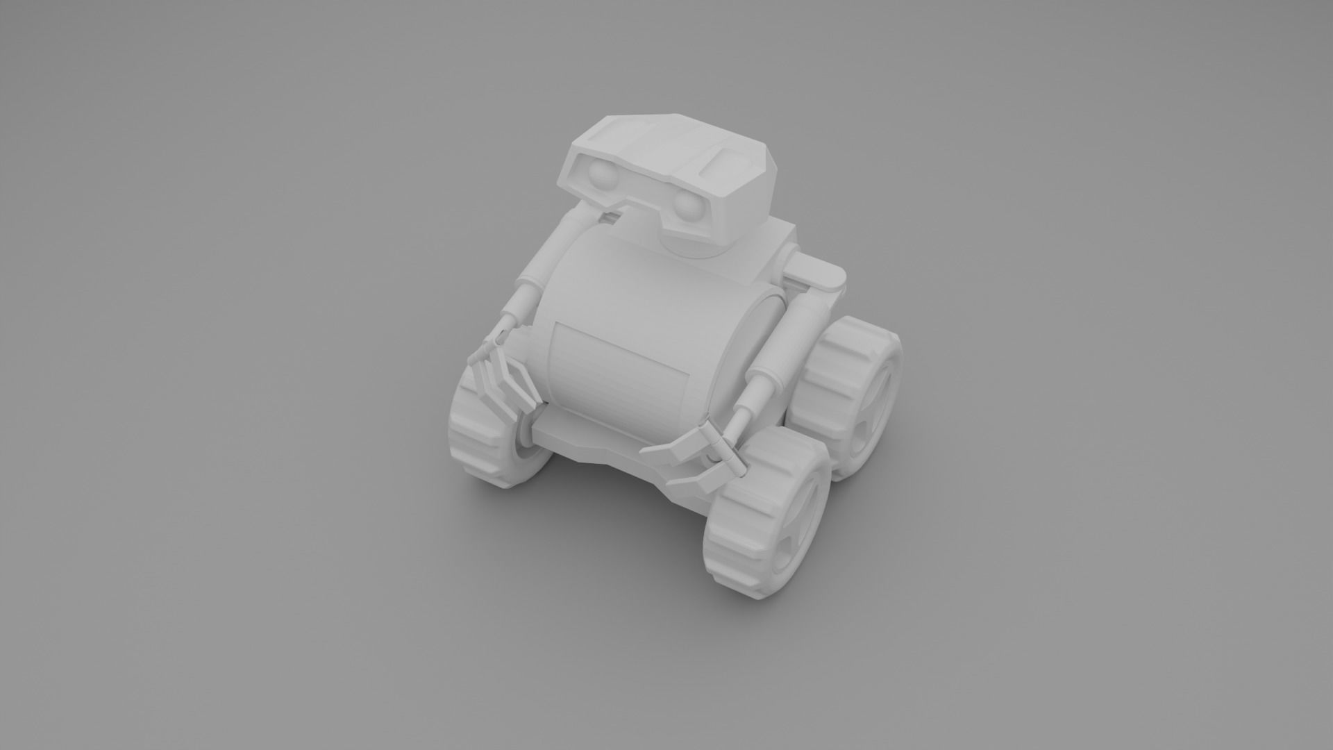 3D printable robot 3D print model_4