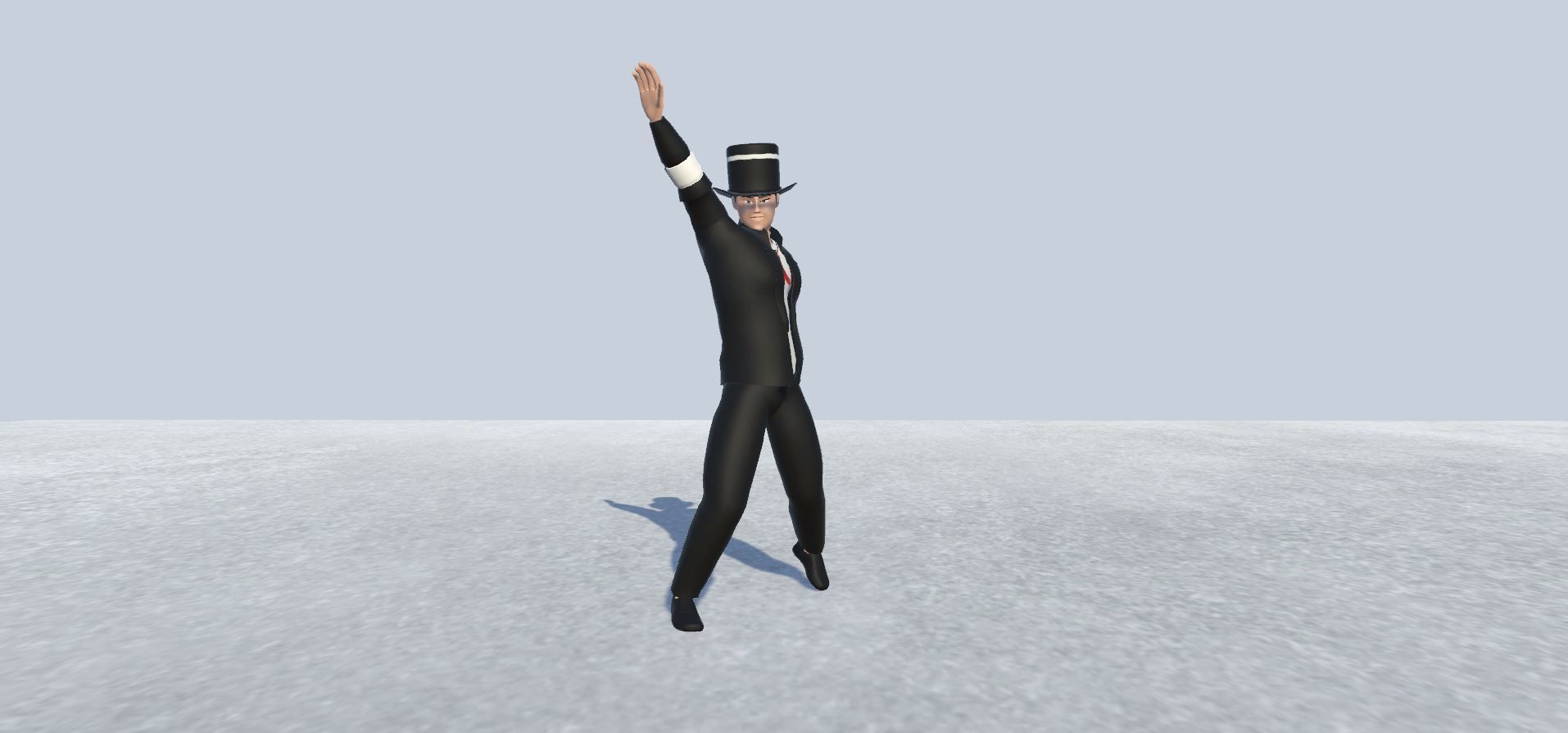 Magician Avatar Rigged Low-poly 3D model_5