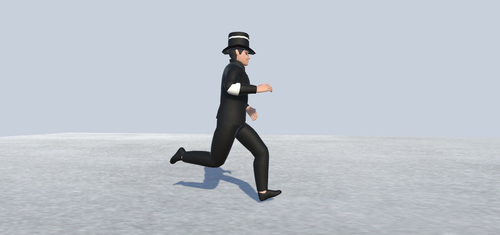 Magician Avatar Rigged Low-poly 3D model_4