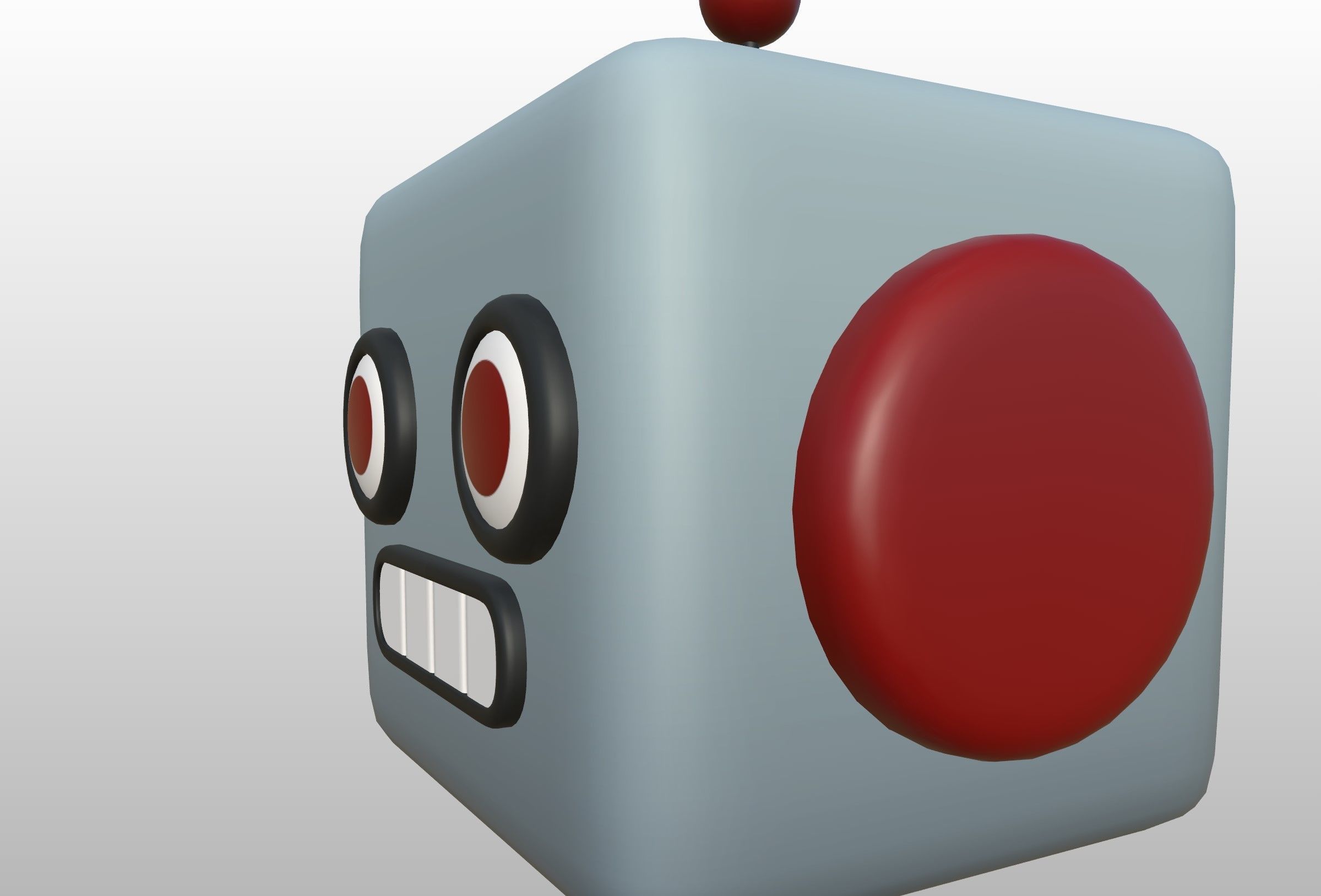 Prop266 Robot Head 3D model_19