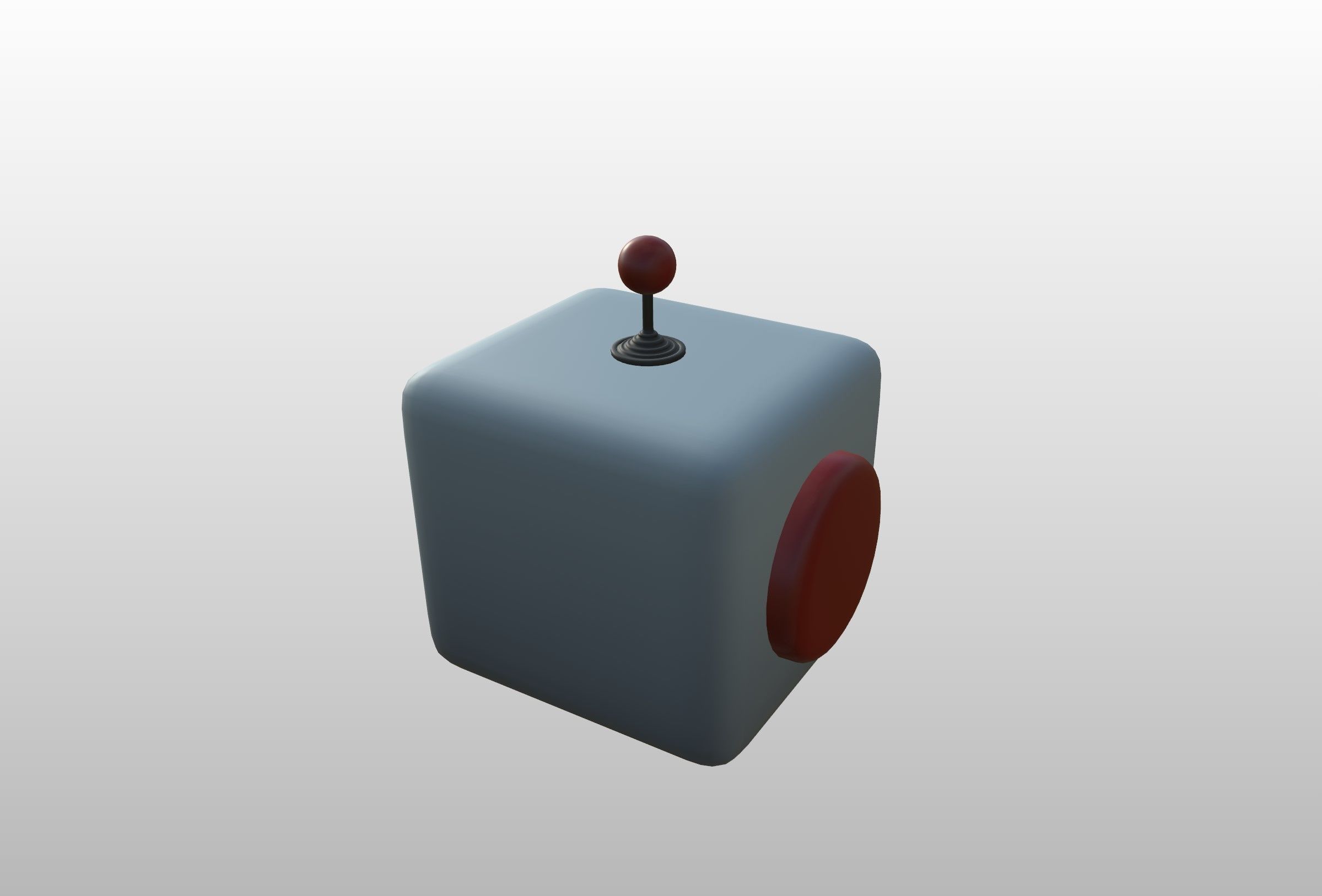 Prop266 Robot Head 3D model_15